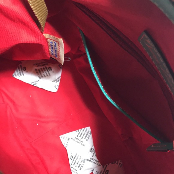 Dooney & Bourke leather satchel. NWOT - Picture 10 of 10